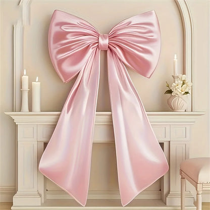 Large Bow Themed Party Decorations Christmas Tree Topper Bow Ribbon for Christmas Wedding Birthday Party Wall Pendant Decor