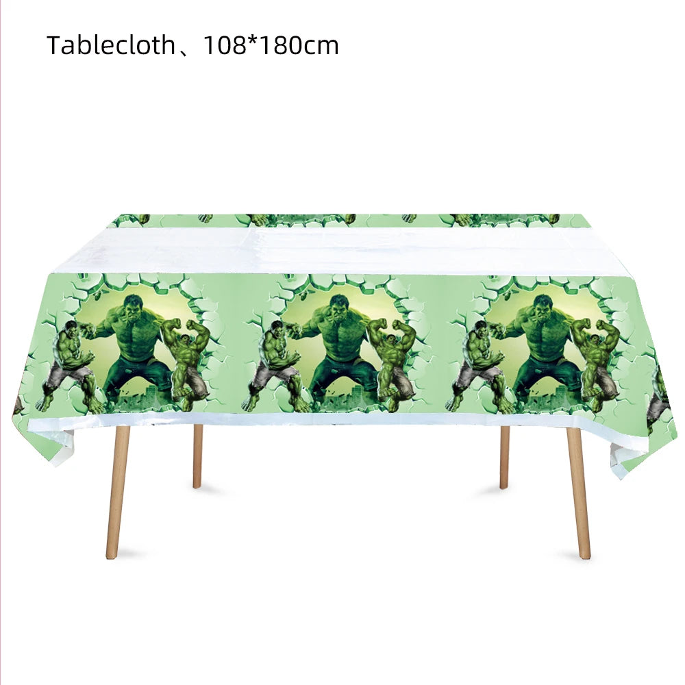 Tablecloth Decorations Spiderman Birthday Party Supplies Spider And His Amazing Friends Table Cover Baby Shower for Kids Gifts