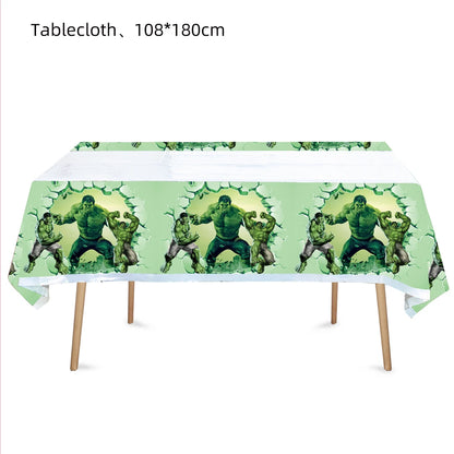 Tablecloth Decorations Spiderman Birthday Party Supplies Spider And His Amazing Friends Table Cover Baby Shower for Kids Gifts