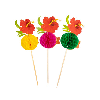 Tropical Party Decorations  Hibiscus Flower Garland Strawberry Cups Luau Grass Table Skirt Summer Beach Hawaiian Party Supplies