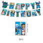 Stitch Party Supplies, Birthday Banner,  Hanging Swirls For Stitch Party Decorations，Stitch birthday party decorations
