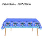 Lilo&Stitch Party Tablecloth Kids Treat Party Supplies Pink  Stitch Angel Tablecloth for Kids Baby Shower Disposable Tablecover