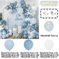 Blue Balloon Garland Arch Kit Happy Birthday Party Decorations Confetti Ballons Baby Shower Baloon Wedding Decor Globos
