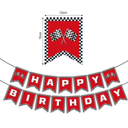 Checkered Race Car Party Tablecloths Black White Checkered Flag Tablecloth Racetrack Tablecover Racing Birthday Party Supplies