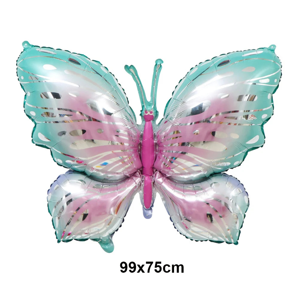 Butterfly Birthday Party Decoration Disposable Party Plates Cup Napkin Tablecloth Butterfly Knìfe Birthday Decoration Baby Showe