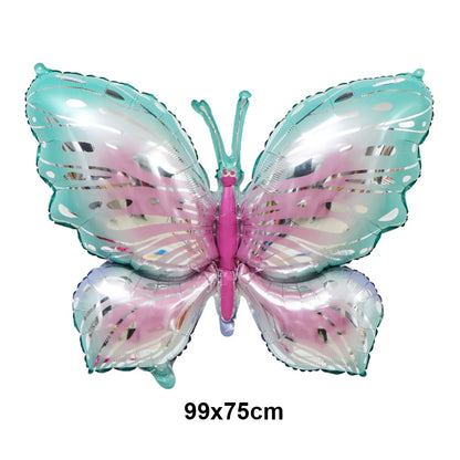 Butterfly Birthday Party Decoration Disposable Party Plates Cup Napkin Tablecloth Butterfly Knìfe Birthday Decoration Baby Showe