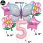 Butterfly Birthday Party Decoration Disposable Party Plates Cup Napkin Tablecloth Butterfly Knìfe Birthday Decoration Baby Showe