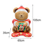 Christmas Party Decorations Christmas Party Supplies Santa Claus Snowman Christmas Tree Balloons for Festive Holiday Decors