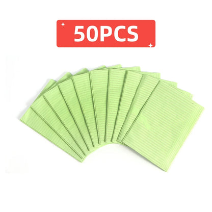 10/25/50/125Pcs Disposable Waterproof Tattoo Tablecloth Tattoo Table Cover Clean Pad Patient Dental  Tattoo Bibs Accessories