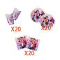 Kpop Demon Hunters Theme Disposable Tableware Set Party Supplies Huntrix Saga Boys Cake Toppings Hanging Cloth Party Decoration