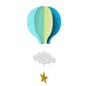 Wedding/birthday Party Decoration Supplies 3D Hanging Decorations Love Hot air Balloons Cloud Display Window Pendants