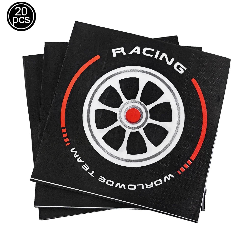 Checkered Race Car Party Tablecloths Black White Checkered Flag Tablecloth Racetrack Tablecover Racing Birthday Party Supplies