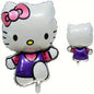 Cartoon Party Balloon Decoration Cute Hello Kitty Birthday Kids Theme Scene Layout Hello Kitty Room Decor Kawaii Gift for Girls