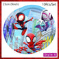 Spiderman Birthday Party Decorations Disposable Tableware Plate Cup Napkins Bags Spidey Party Birthday Decoration Supplies Set