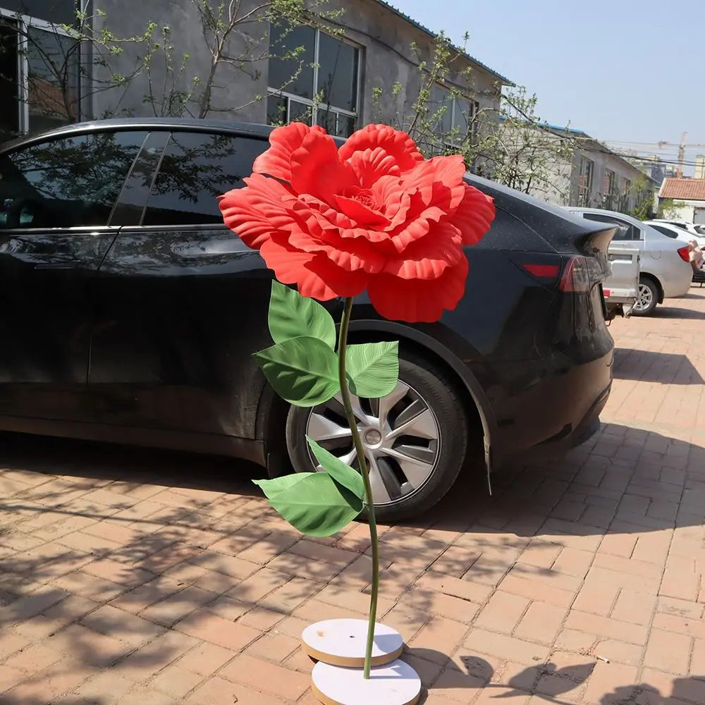 Artificial Peony Wedding Party Decoration Large Flower Show Props Fake Flowers DIY Flower Background Wall Decoration