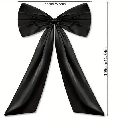 Large Bow Themed Party Decorations Christmas Tree Topper Bow Ribbon for Christmas Wedding Birthday Party Wall Pendant Decor 1PC