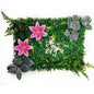 Wedding Party Decoration Artificial Flowers Wisteria Rose Decor Background Wall Hanging  Panel
