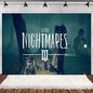 Game L-Little Nightmaresd 3 Birthday Party Decorations Balloons Banner Cake Topper Anime Backdrop Halloween Decor Kids Gifts