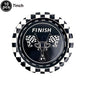 Checkered Race Car Party Tablecloths Black White Checkered Flag Tablecloth Racetrack Tablecover Racing Birthday Party Supplies