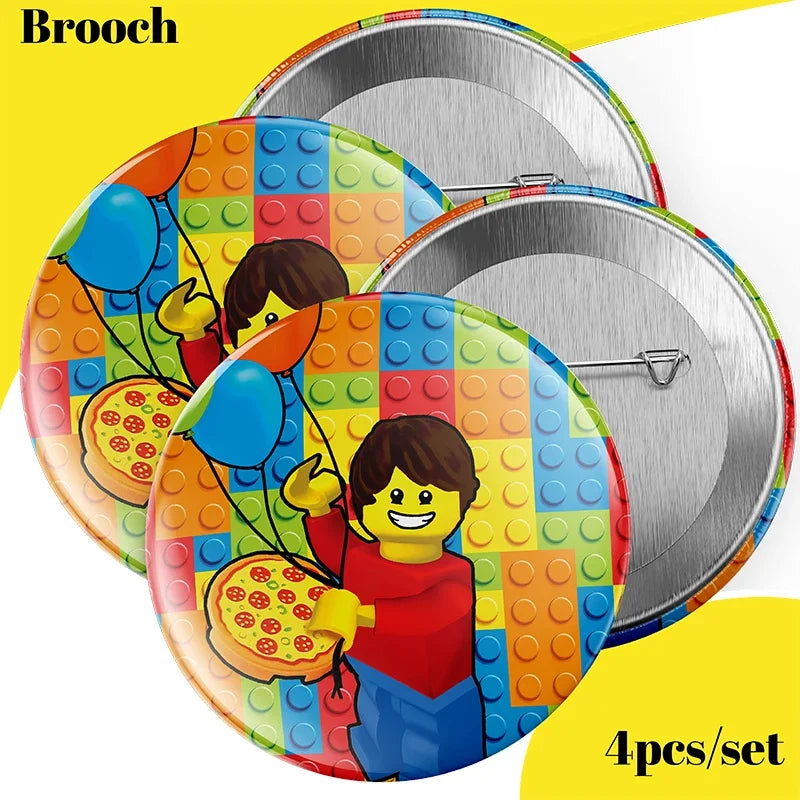 Theme Birthday Party Decorations Cake Topper Birthday CUP PLATE Straw Swirls Stickers  KidsParty Supplies Decor