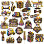 Birthday Party Decoration Photo Props 30 40 50 Birthday Party Glasses Decoration