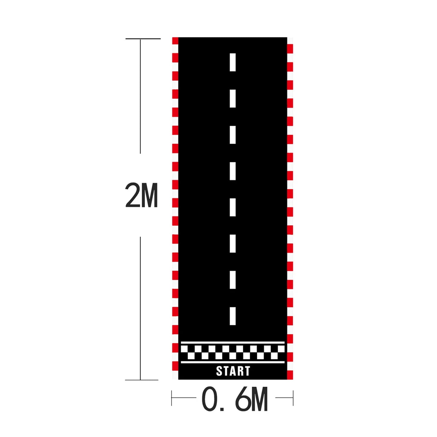 Racing Car Table Runner Tablecloths Table cover checkered flag racing road track kids Race Car Themed birthday Party Decoration