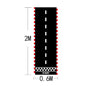Racing Car Table Runner Tablecloths Table cover checkered flag racing road track kids Race Car Themed birthday Party Decoration
