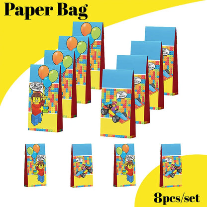 Theme Birthday Party Decorations Cake Topper Birthday CUP PLATE Straw Swirls Stickers  KidsParty Supplies Decor