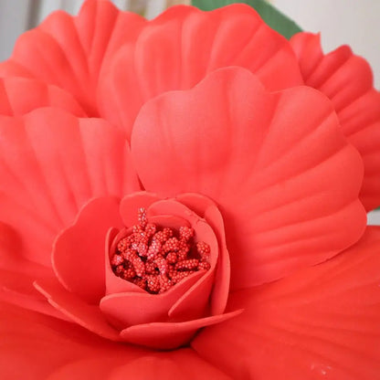Artificial Peony Wedding Party Decoration Large Flower Show Props Fake Flowers DIY Flower Background Wall Decoration
