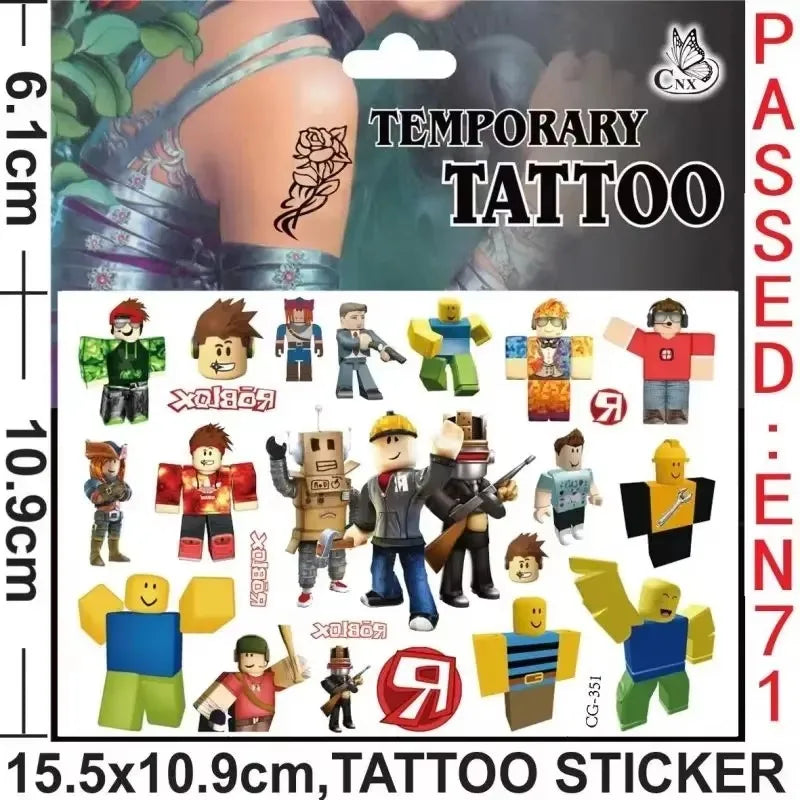 Roblox Birthday Party Decoration Roblox Game Set Tableware Tablecloth Balloon Cake Topper Backdrop Baby Showe Toy Party Supplies