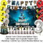 Game L-Little Nightmaresd 3 Birthday Party Decorations Balloons Banner Cake Topper Anime Backdrop Halloween Decor Kids Gifts