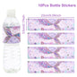 Little Mermaid Party Decoration Mermaid Disposable Tableware Happy 1st Birthday Party Decorations Kids Baby Shower Girl Supplies