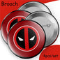 DEADPOOL Birthday Party Decorations Disposable Tableware Cake Topper Flag Kids Anniversaire Party Baby Shower Cake Kids Favors