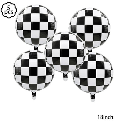 Racing Car Table Runner Tablecloths Table cover checkered flag racing road track kids Race Car Themed birthday Party Decoration