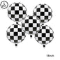 Racing Car Table Runner Tablecloths Table cover checkered flag racing road track kids Race Car Themed birthday Party Decoration