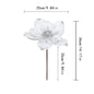 Merry Christmas Flowers Festival Party Decoration Christmas Tree Glitter Christmas Flower Pendant