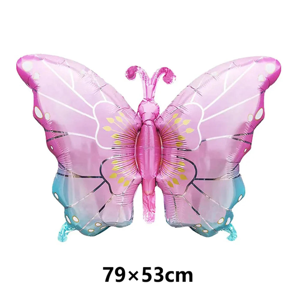 Butterfly Birthday Party Decoration Disposable Party Plates Cup Napkin Tablecloth Butterfly Knìfe Birthday Decoration Baby Showe