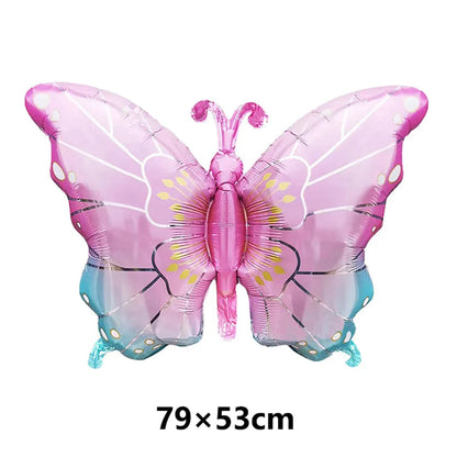 Butterfly Birthday Party Decoration Disposable Party Plates Cup Napkin Tablecloth Butterfly Knìfe Birthday Decoration Baby Showe