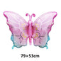 Butterfly Birthday Party Decoration Disposable Party Plates Cup Napkin Tablecloth Butterfly Knìfe Birthday Decoration Baby Showe