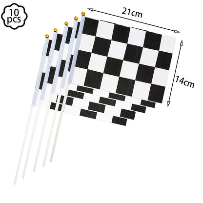 Racing Car Table Runner Tablecloths Table cover checkered flag racing road track kids Race Car Themed birthday Party Decoration