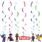 Roblox Birthday Party Decoration Roblox Game Set Tableware Tablecloth Balloon Cake Topper Backdrop Baby Showe Toy Party Supplies