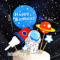 Disposable Starry Sky Theme Tablecloth Adult Children Birthday Party Decoration Starry River Star Outer Space Party Table Cloth