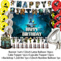 Game L-Little Nightmaresd 3 Birthday Party Decorations Balloons Banner Cake Topper Anime Backdrop Halloween Decor Kids Gifts
