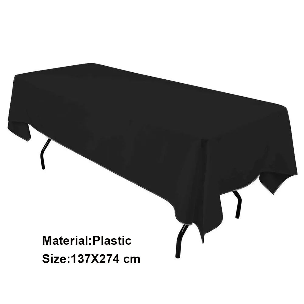 Checkered Race Car Party Tablecloths Black White Checkered Flag Tablecloth Racetrack Tablecover Racing Birthday Party Supplies