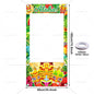 Summer Themed Party Decorations Photo Booth Frame Props Pool Flamingo Hawaiian Party Shooting Backdrop Props Baby Shower Banner