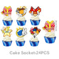 Sonic boys and girls' birthday party decorations, baby party decorations, disposable tableware stickers，tablecloths，back drop。