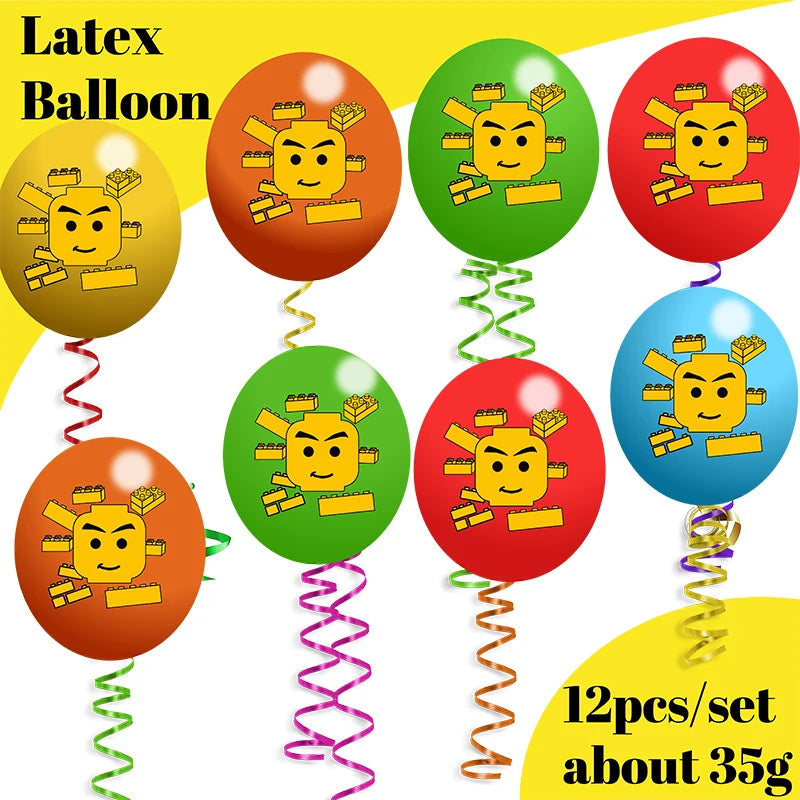 Theme Birthday Party Decorations Cake Topper Birthday CUP PLATE Straw Swirls Stickers  KidsParty Supplies Decor