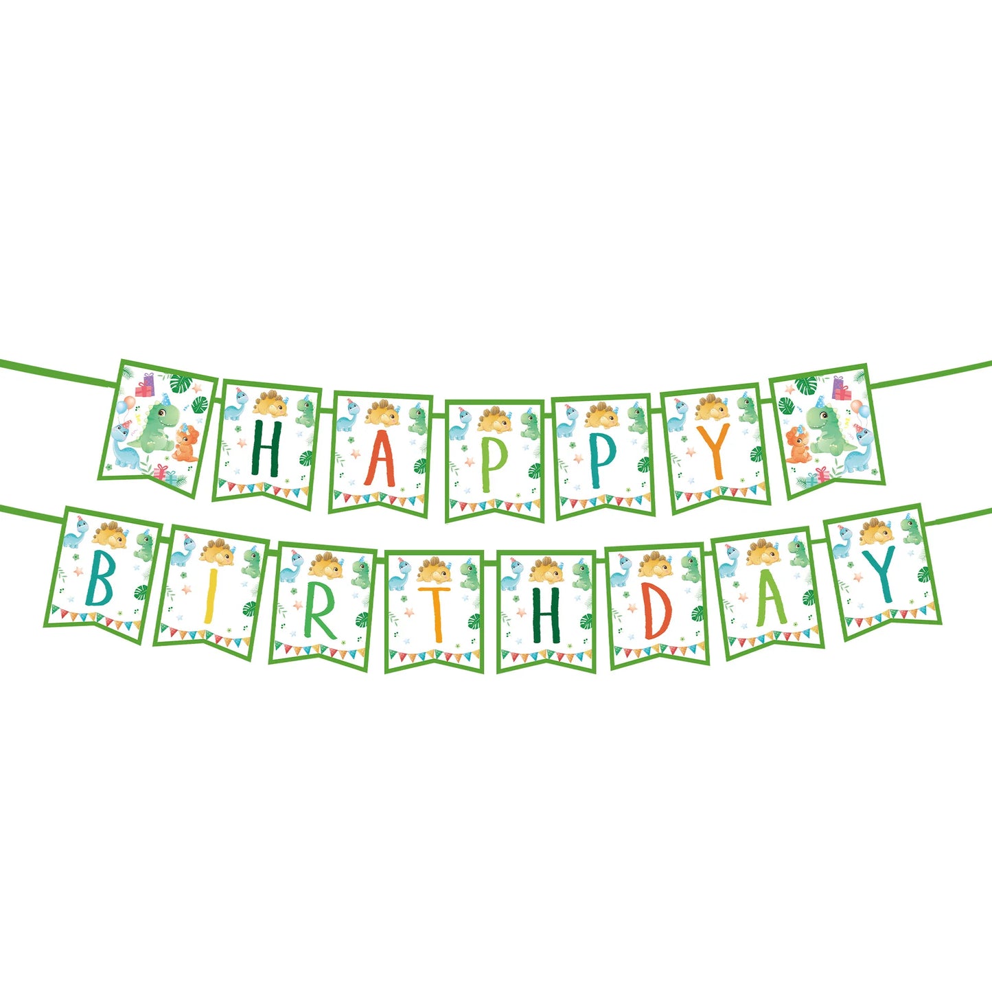 Cartoon Dinosaur Theme Birthday Party Decorations Cartoon Disposable Tableware Set Disposable Plates Kids Boys Girls Baby Shower