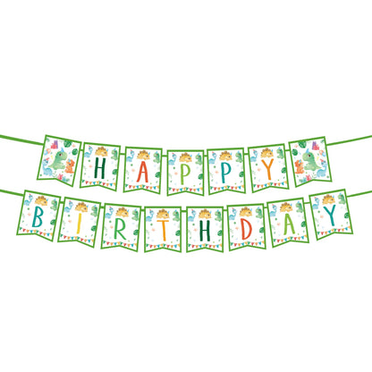 Cartoon Dinosaur Theme Birthday Party Decorations Cartoon Disposable Tableware Set Disposable Plates Kids Boys Girls Baby Shower