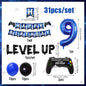 31pcs video game birthday party decorations set for ages 1-18 video game player themed birthday party decorations